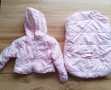 Зимно яке с чувалче,за момиче, снимка 1 - Бебешки якета и елеци - 44572855