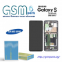 Оригинален Дисплей + Рамка ЗА SAMSUNG GALAXY S20 Plus Service Pack, снимка 3