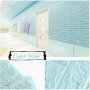 Самозалепващи сини тапети 3D , снимка 5