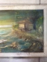 Стара Българска картина Море- Маринизъм , снимка 3