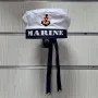 Нова детска моряшка шапка Юнга, MARINE с Котва, снимка 1