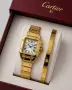 Cartier ⚜️Часовник + Гривна ⚜️, снимка 8