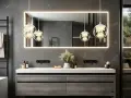 Полилей NexLume Ceiling Crystal Pendant Light с LED кристален клъстер и регулируема височина, снимка 3