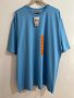 Еластична макси дълга тениска в светло синьо- 100 % памук, снимка 1 - Тениски - 41078588