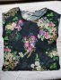 Блузка  на цветя , снимка 1 - Корсети, бюстиета, топове - 40895434