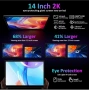 14-инчов Android14 таблет 5G WiFi,11580mAh и 20W,36GB RAM+256GB ROM BEYNIVAN нов, снимка 3