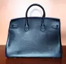 Дамска чанта -  клонинг на Hermès Birkin 35 Black , снимка 2