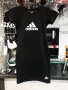 Under Armour👗Guess👗Puma👗Adidas👗Emporio Armani Дамска Черна Рокля С Къс Ръкав Код D2406, снимка 4