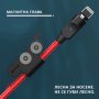 Магнитен USB Кабел 3в1 за бързо презареждане, снимка 3