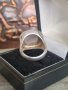 Масивен сребърен пръстен със седеф 925 проба , снимка 7