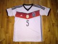 Германия футболна тениска №5 Хумелс размер М, снимка 1