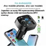 Волтметър Зарядно за кола, FM трансмитер, Bluetooth, снимка 5