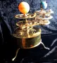 Модел от месинг Orrery/Tellurion слънчева система планети, снимка 8