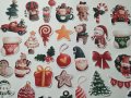 Дизайнерски скрапбук стикери Christmas gnomes V083 - 39 бр /к-кт, снимка 3
