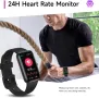 FORHAPAY Фитнес тракер часовник, 1,47" смарт часовник със сърдечен ритъм, монитор за сън, IP68, снимка 7
