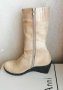 Елегантни и топли зимни ботуши от естествена кожа /нови/, снимка 3