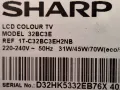 MAIN BOARD ,TP.MS6486X.PB713 for телевизор Sharp 32BC2E ,for 32inc DISPLAY LQ315T3HC6U, снимка 9