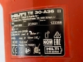 Безчетков перфоратор Hilti TE 30-A36 ATC/AVR 2x36V 5.2Ah, снимка 5