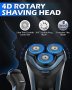 Нова Електрическа Акумулаторна самобръсначка тример за мъже подстригване, снимка 7