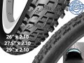 Външни гуми за планински велосипед, Чехия, Защита от спукване - 3.5мм., снимка 1 - Части за велосипеди - 42437357