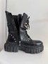Черни водоустойчиви боти с цип 40 номер, снимка 4
