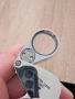 Бижутерска лупа 30x-21mm с LED осветление - Като нова, снимка 6