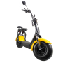 Електрически скутер BIG CITY HARLEY 2000W 60V/12AH Жълто, снимка 3