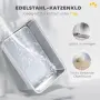 PawHut Котешка тоалетна с капак, лъжичка, снимка 8
