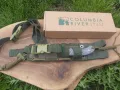 Тактически ловен нож Columbia,фултанг,кания CRKT за колан и бедро, снимка 11