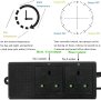 Нов Дигитален термостат за затъмняване, дневен и нощен таймер за контрол температурата на влечуги, снимка 5