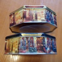 Метална кутия за бисквити и шокола с картини на Виктор Швайко - Viktor Shvaiko, снимка 17 - Колекции - 34300911