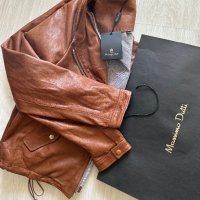 Massimo Dutti ново яке от естествена  мека кожа М размер , снимка 2 - Якета - 42569547