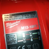 milwaukke battery charger-внос sweden 1411211642, снимка 2 - Винтоверти - 34802144