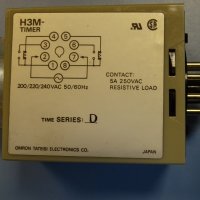 реле време Omron H3M-D solid state timer 0-1 min, снимка 6 - Резервни части за машини - 42539683