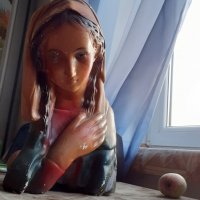 Мария Магдалена религиозна пластика статуя фигура, снимка 8 - Статуетки - 34101552