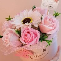 Букети със сапунени цветя, снимка 8 - Подаръци за жени - 40596708