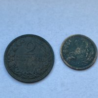 български монети от 1912 и 1901 г, снимка 2 - Нумизматика и бонистика - 41836957