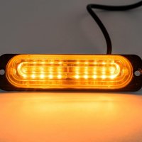 10 LED Аварийна Лампа За Пътна Помощ , Жълта Блиц Мигаща Светлина 12V, снимка 3 - Аксесоари и консумативи - 44406581