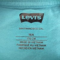 Levi's оригинална момчешка тениска р-р 16А - 176 см височина, снимка 4 - Тениски - 41099306