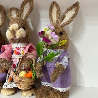 Великденски заек за декорация , снимка 2 - Други - 35926420
