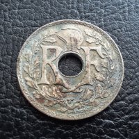 Стара монета 25 сантима 1933 г. Франция - топ !, снимка 10 - Нумизматика и бонистика - 42219848