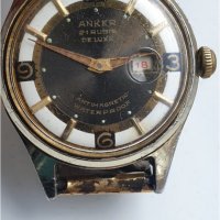 Мъжки механичен часовник Anker 21 rubis de luxe , снимка 1 - Антикварни и старинни предмети - 41575630