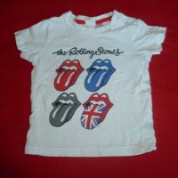 68см H&M Rolling Stones, снимка 1 - Бебешки блузки - 41529668