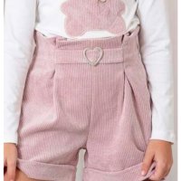 Contrast Детски панталони розови 110 см., снимка 1 - Детски къси панталони - 44149902
