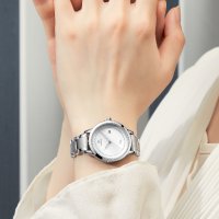 Дамски часовник NAVIFORCE Clarity SIlver/White 5008 SW., снимка 11 - Дамски - 34745000