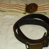 Параден военен офицерски и войнишки колани , снимка 1 - Антикварни и старинни предмети - 42266935