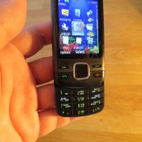 плъзгащ телефон, телефон слайд с копчета NOKIA 6600i, НОКИА 6600i- 2003г. -черен панел- работещ., снимка 2 - Nokia - 35985331