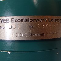 енкодер VEB Excelsiorwerk Leipzig DG-2 speed encoder 1000min-1, снимка 6 - Резервни части за машини - 40195137