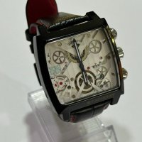 Мъжки часовник TAGHeuer Monaco, снимка 4 - Мъжки - 44403554