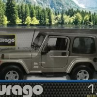 Jeep Wrangler SAHARA Burago 1:18 HQ, снимка 7 - Колекции - 33866036